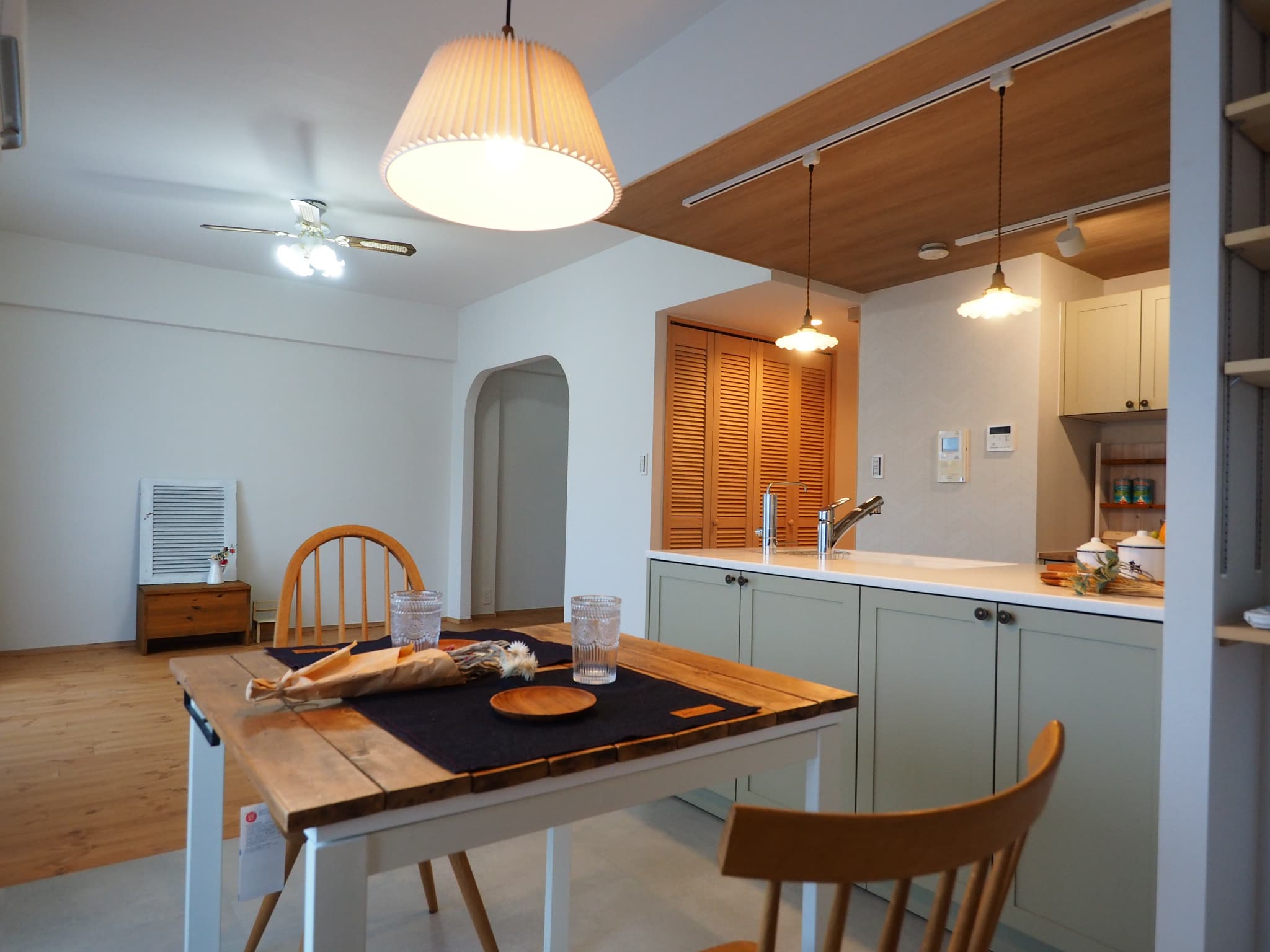 大人かわいいが詰まったマンションリノベーション