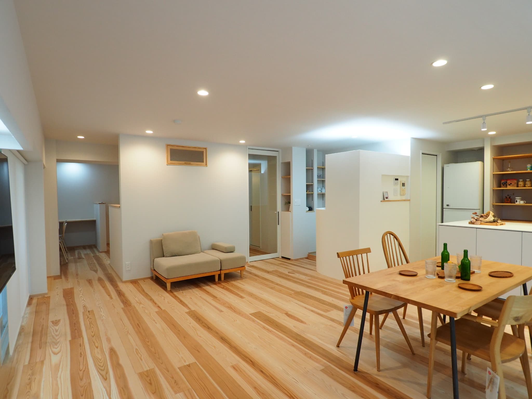 皆が集まれるスタイリッシュなマンションリノベーション2